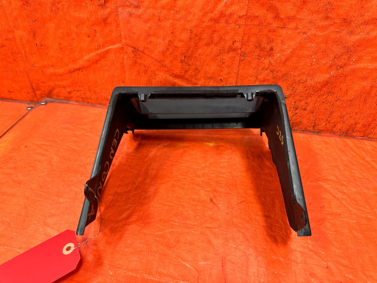 90 91 HONDA CIVIC HATCHBACK   RADIO MOUNTING BRACKET TRIM    OEM 3258