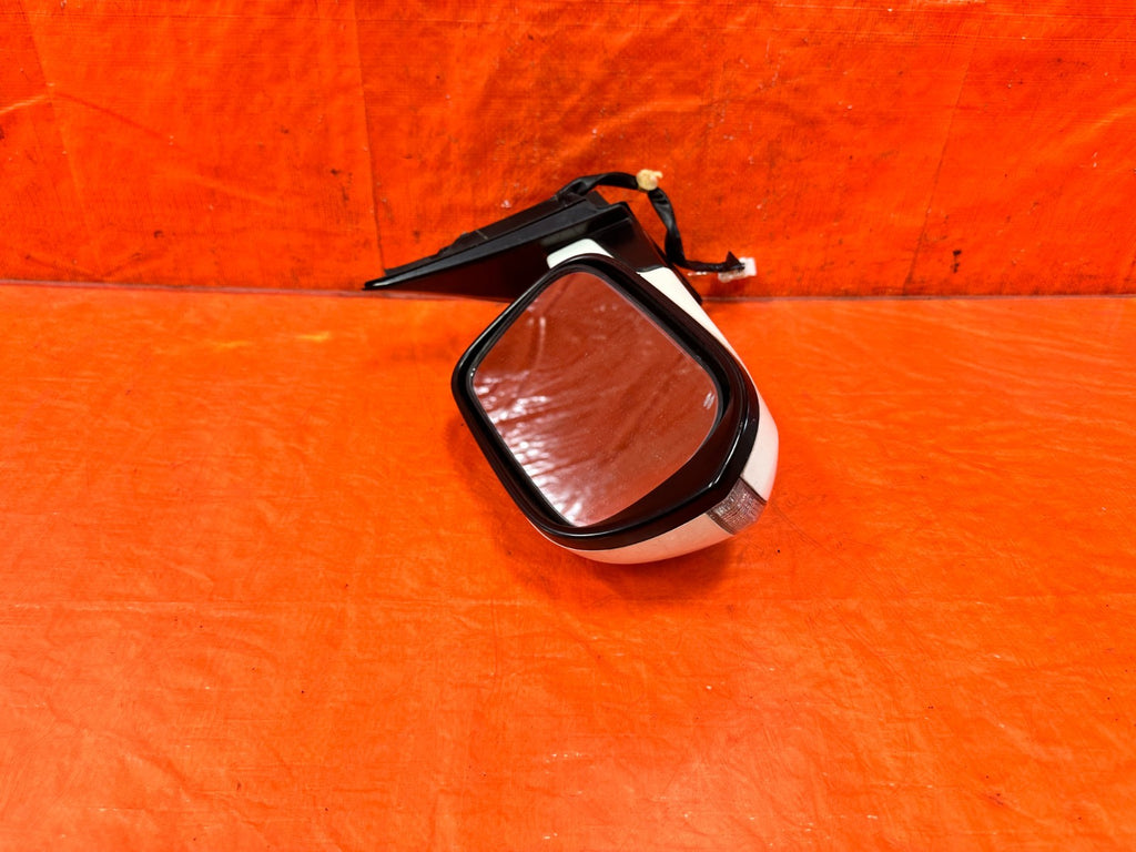 04 08 ACURA TSX   DRIVER LEFT EXTERIOR SIDE VIEW MIRROR WHITE COLOR OE OEM #3043