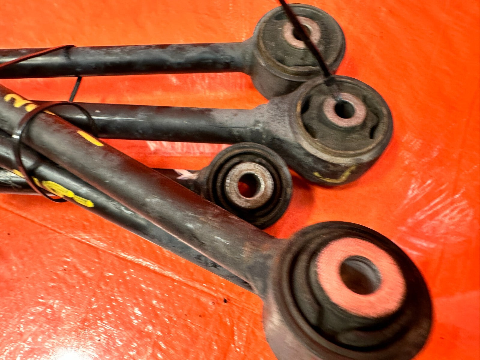 04 08 ACURA TSX   DRIVER LEFT REAR   LOWER CONTROL ARM SET OF 5   ALL ARMS #29118