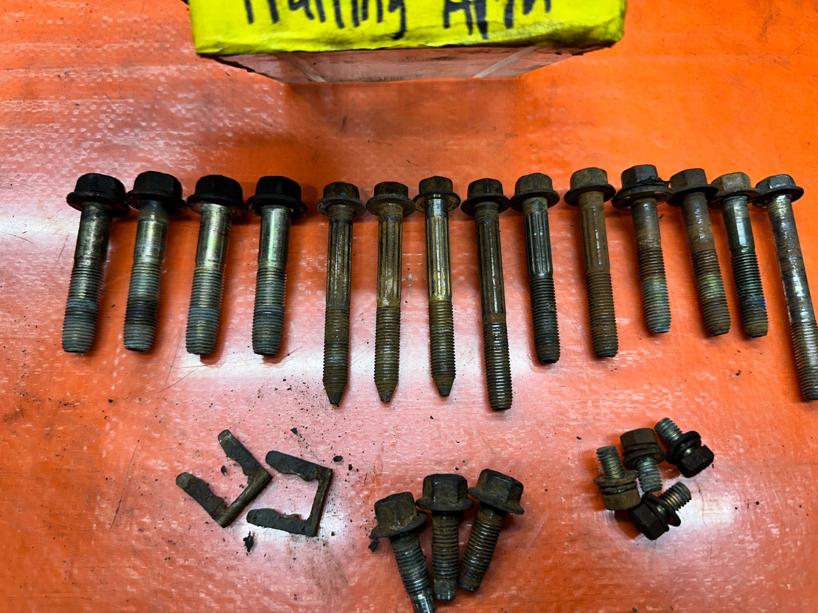 94-01 ACURA INTEGRA REAR TRAILING ARM MOUNTING BOLTS HARDWARE SET OEM #3409