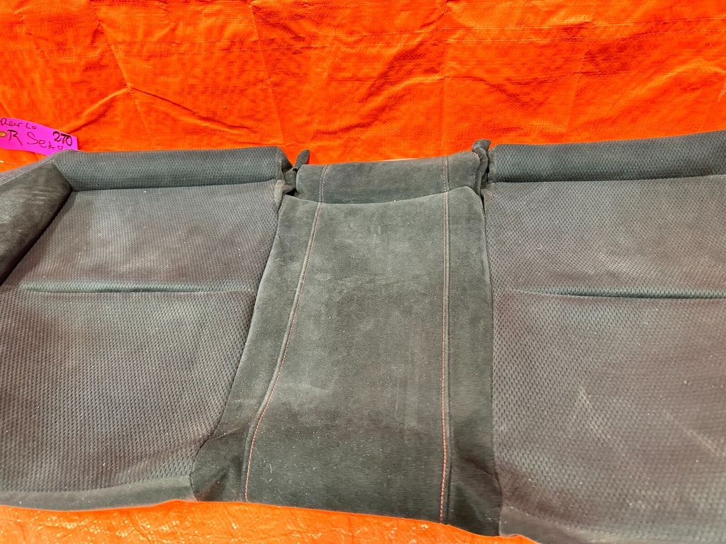 07 08 HONDA CIVIC SI SEDAN    REAR LOWERR SEAT SKIN COVER FABRIC CLOTH   2704