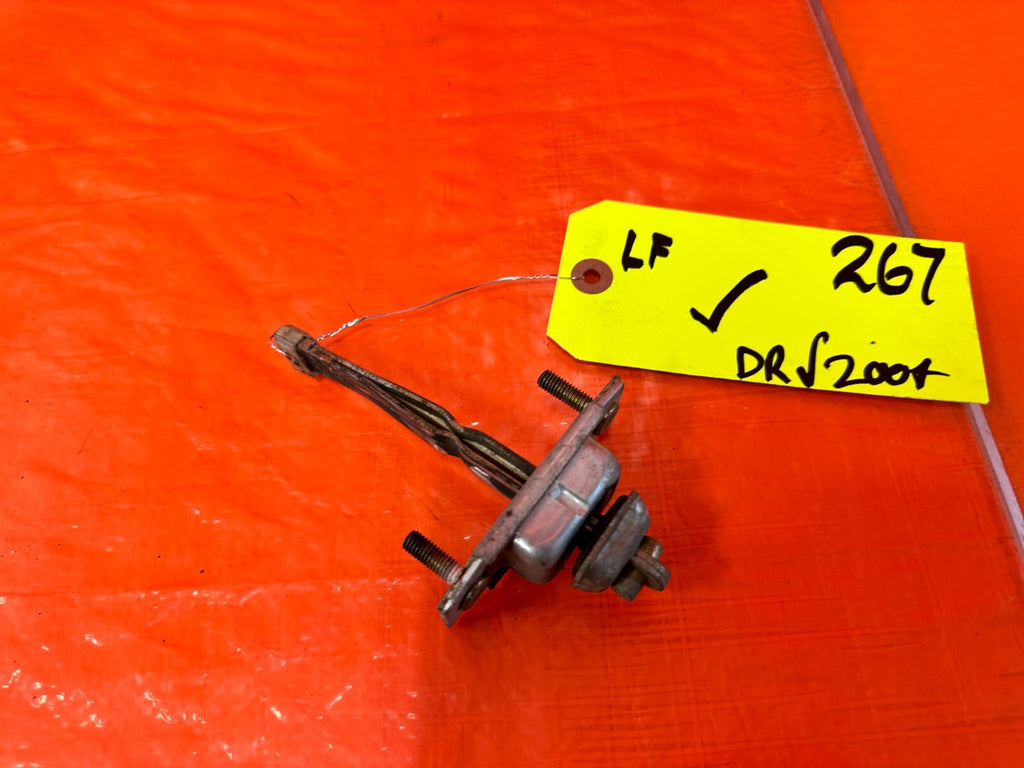 90 93 MAZDA MX 5 MIATA DRIVER LEFT FRONT DOOR CHECKER HINGE ARM STOPPER OEM #2675