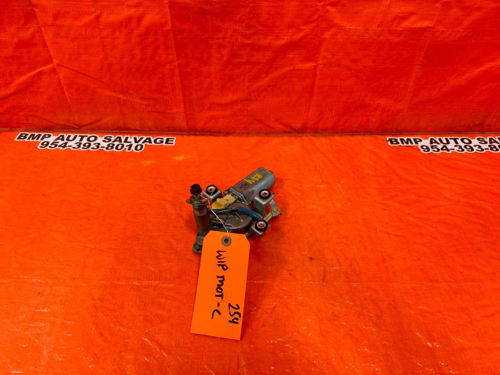 02   06 ACURA RSX BASE & TYPE S   REAR WIPER MOTOR ASSEMBLY   OEM FACTORY #2540