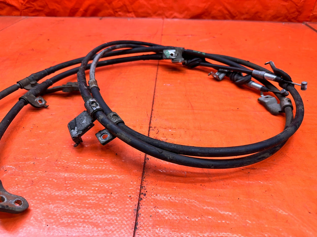 92 96 HONDA PRELUDE PARKING E BRAKE CABLES PAIR  LEFT RIGHT OEM #3329