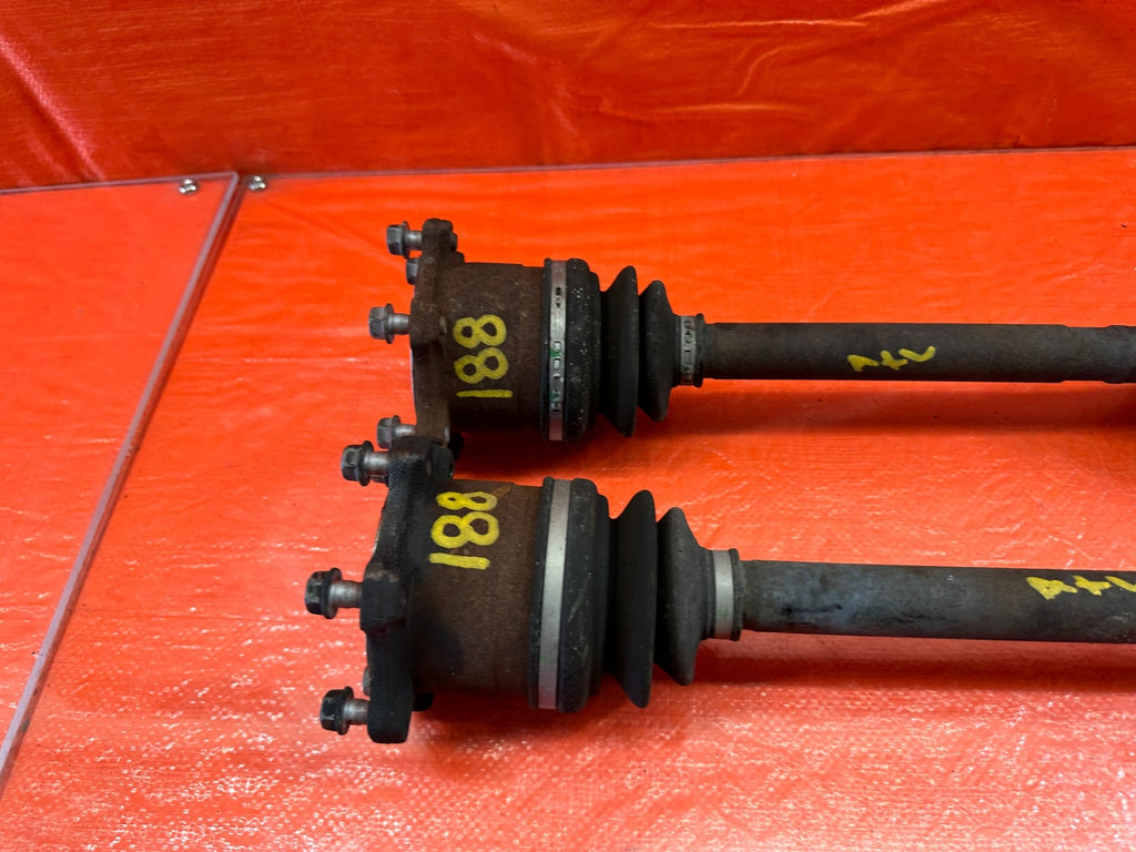 08 15 INFINITI G37 & Q60   LEFT & RIGHT   MANUAL STICK SHIFT AXLES   OEM #1888