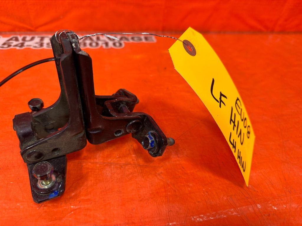 03 05 LANCER EVOLUTION EVO VIII IX 8 9   DOOR HINGES  UPPER & LOWER   LEFT FRONT6