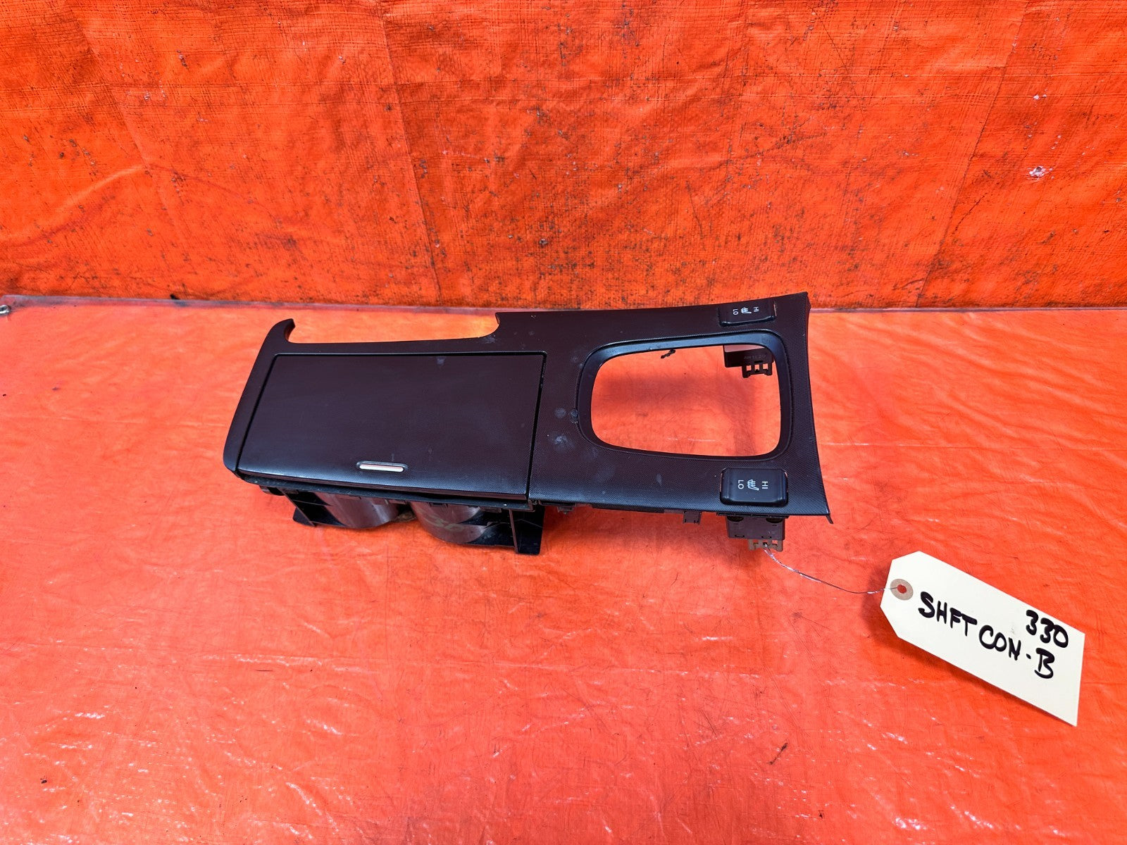 04 08 ACURA TSX CENTER CONSOLE SHIFTER SURROUND BEZEL TRIM OEM #3300