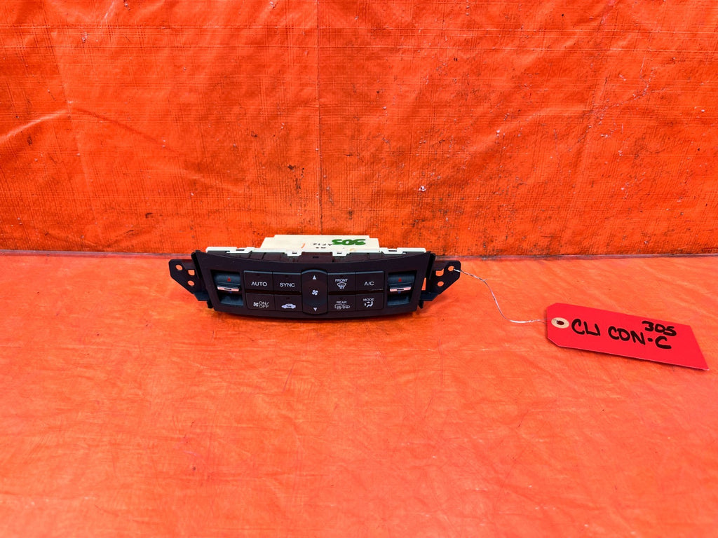 11 14 ACURA TSX   HVAC AIR CONDITIONING AC HEATER CLIMATE CONTROL   OEM #3051