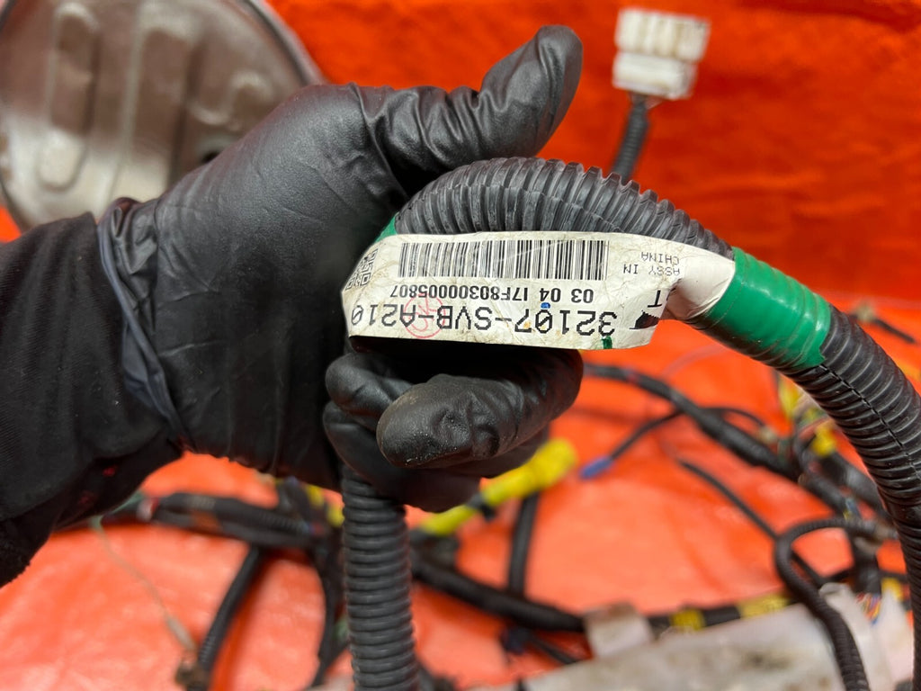 2008 08 HONDA CIVIC   SI 2D COUPE   INTERIOR FLOOR WIRING HARNESS WIRE LOOM #1293