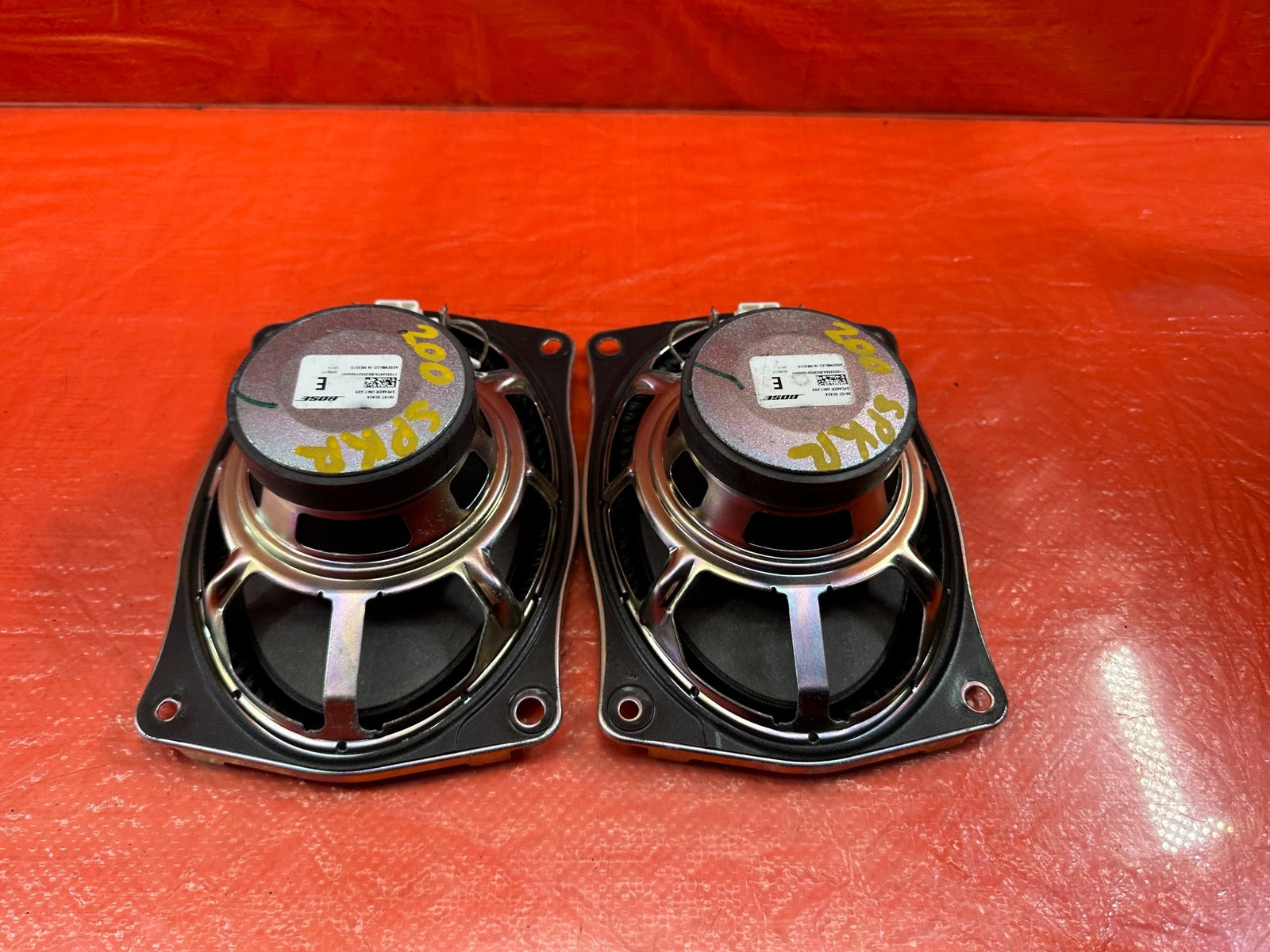 17 20 INFINITI Q60   LEFT & RIGHT REAR SPEAKERS   BOSE MODEL   OEM #20012