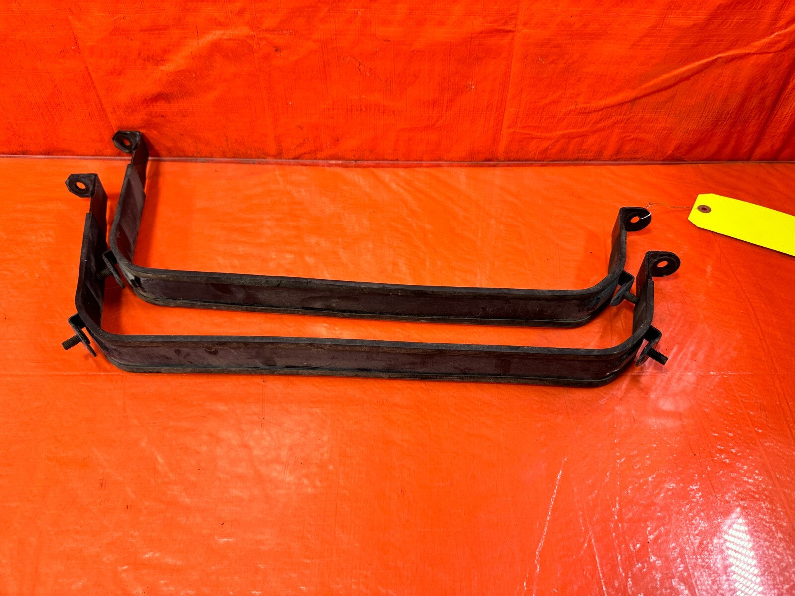 13 16 SCION FRS   GASOLINE GAS FUEL TANK STRAP SET STRAPS SUPPORTS   OEM #2934