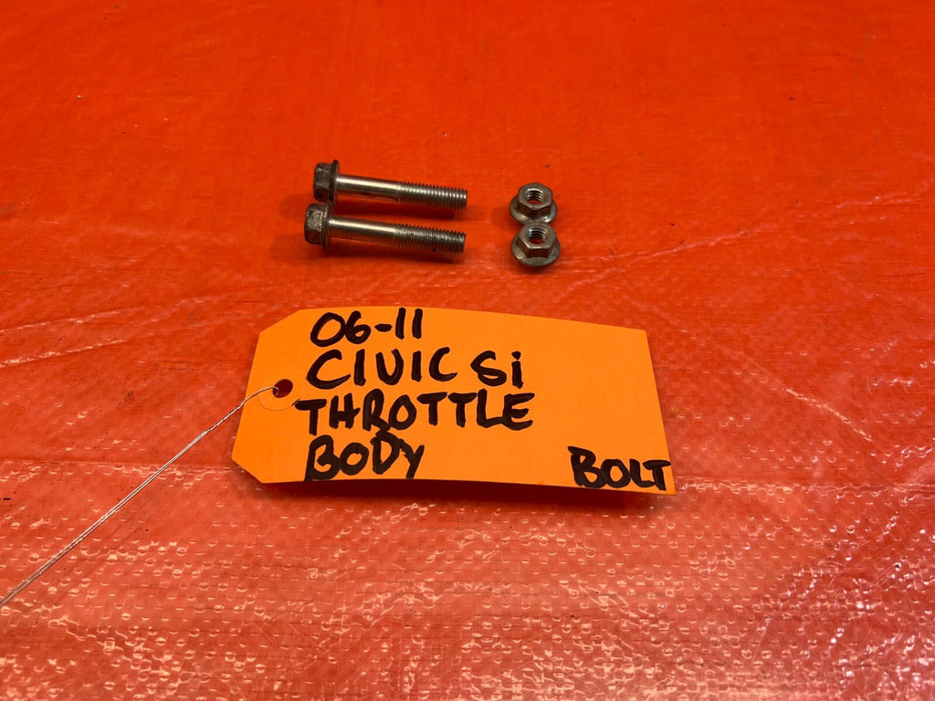 06 11 HONDA CIVIC SI 2.0L K20Z3 THROTTLE BODY TO INTAKE MANIFOLD BOLT BOLTS #1350
