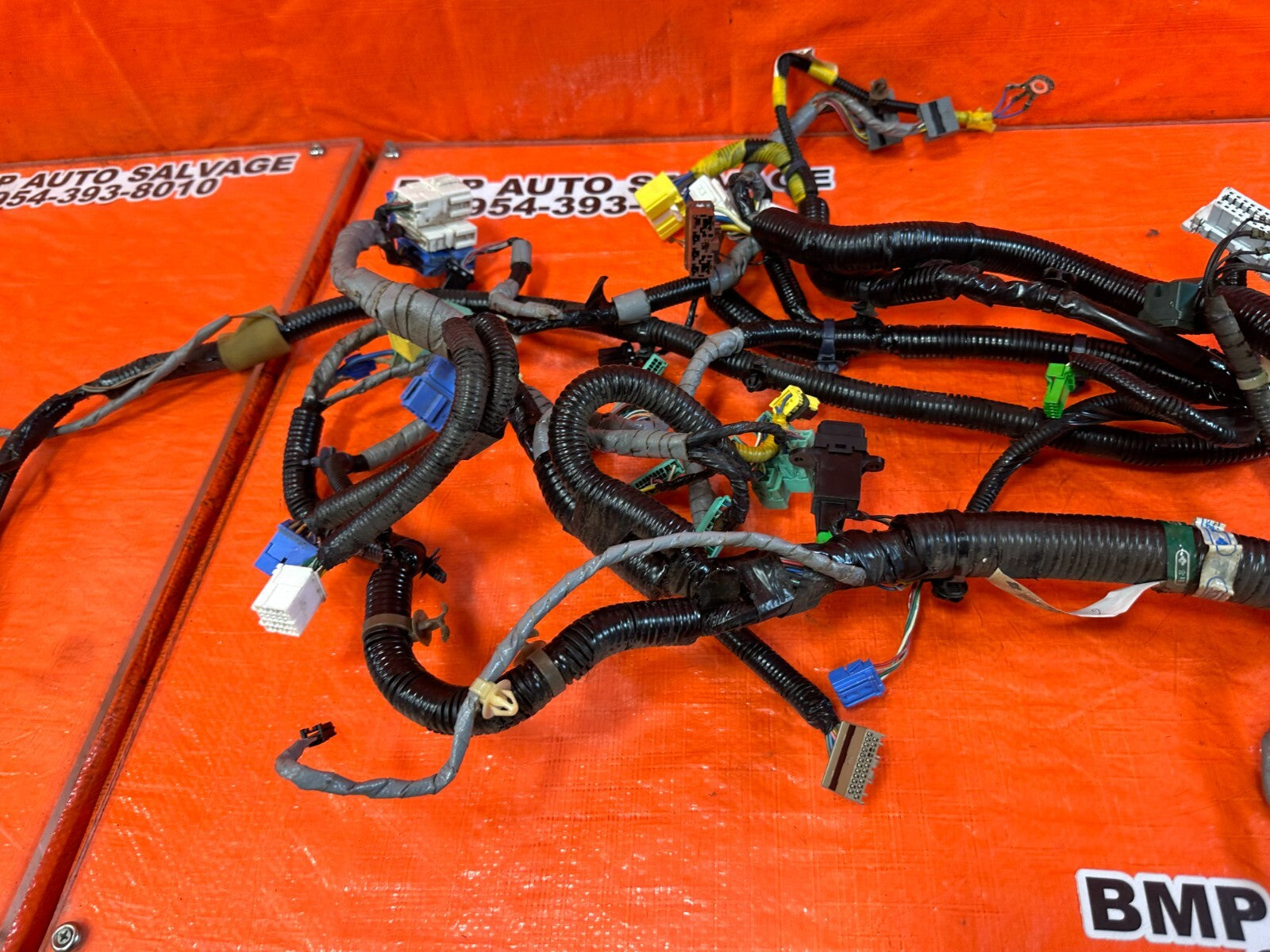 2008 08 HONDA CIVIC EX SEDAN   INSTRUMENT GAUGE CLUSTER WIRING HARNESS WIRE LOOM12
