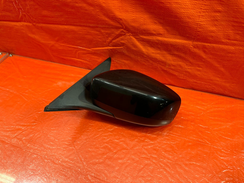 08 15 INFINITI G37 & Q60 DRIVER LEFT EXTERIOR SIDE VIEW MIRROR BLACK   OEM #1880