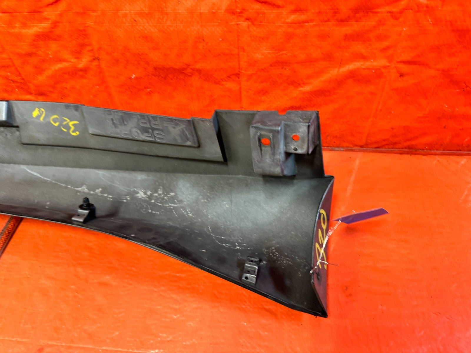 08 15 INFINITI G37 & Q60   COUPE   SPORT   SIDE SKIRT ROCKER MOLDING TRIM   LEFT10