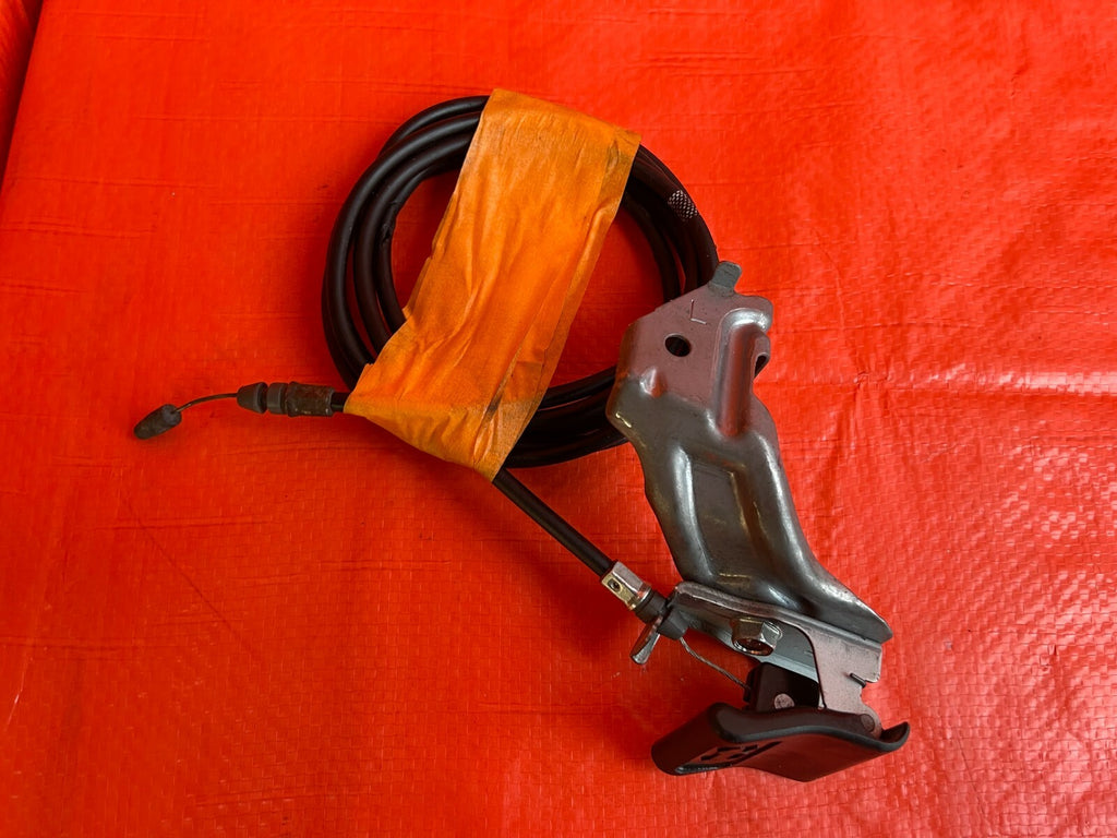 08 14 SUBARU IMPREZA WRX STi SEDAN   HOOD RELEASE LEVER W/ CABLE WIRE   OEM #745