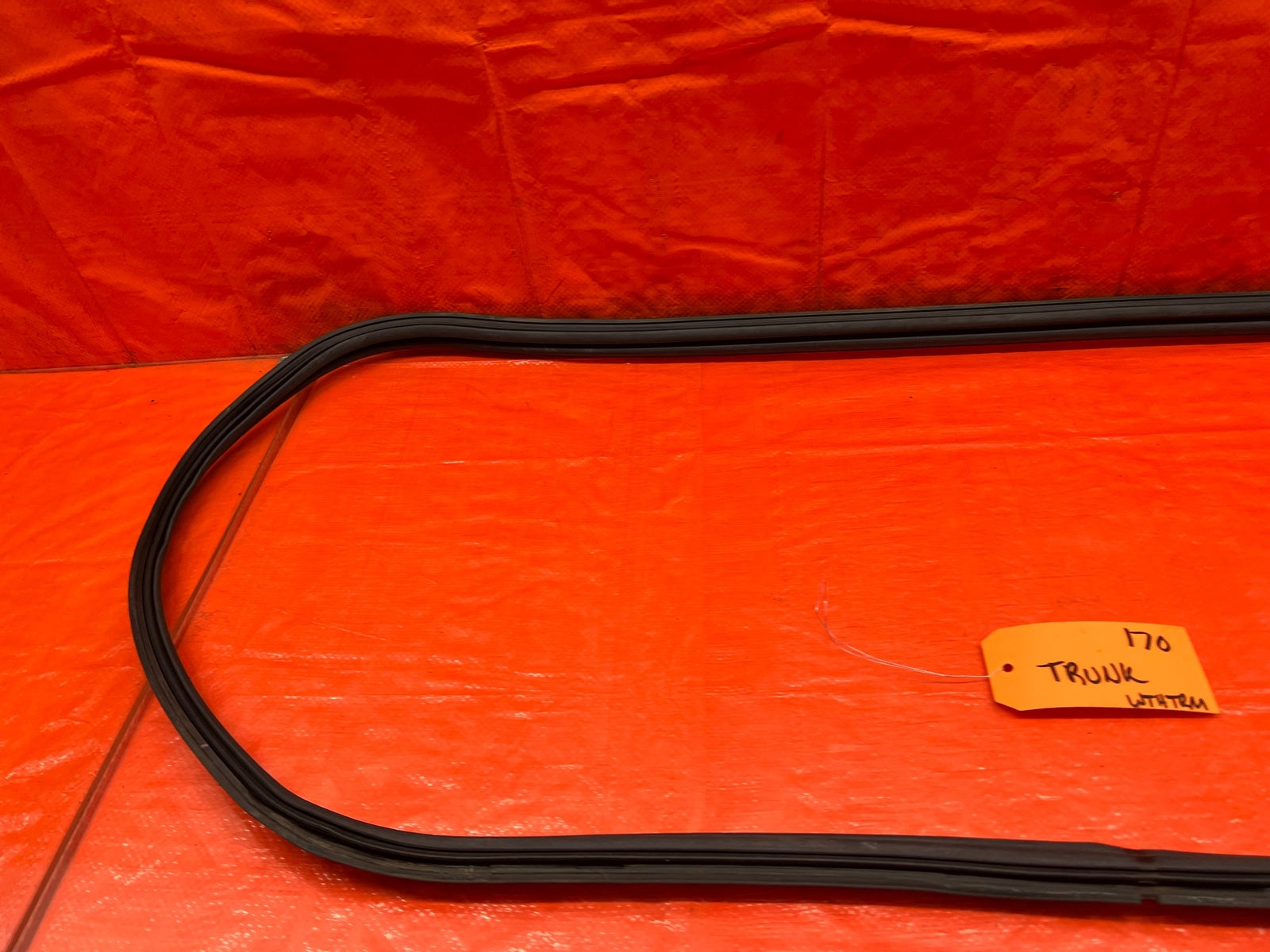15 20 SUBARU WRX STI   REAR TRUNK WEATHER STRIP GASKET SEAL   OEM FACTORY #1707