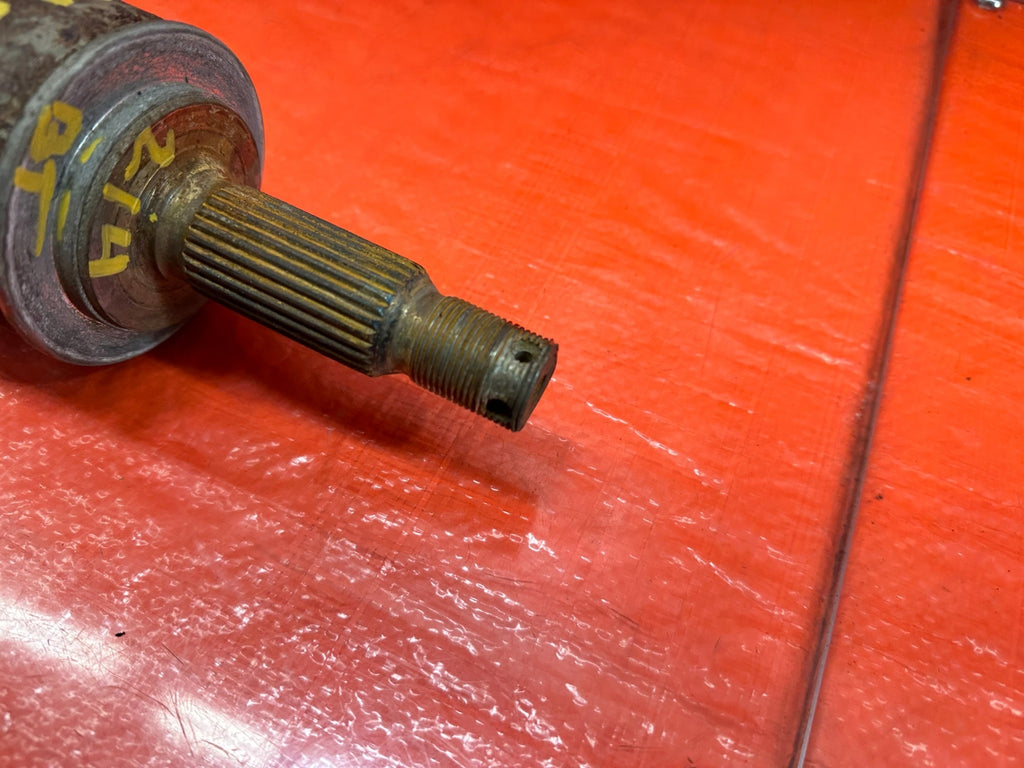 08 15 LANCER EVOLUTION X EVO 10   PASSENGER RIGHT REAR AXLE   OEM FACTORY OE 2144