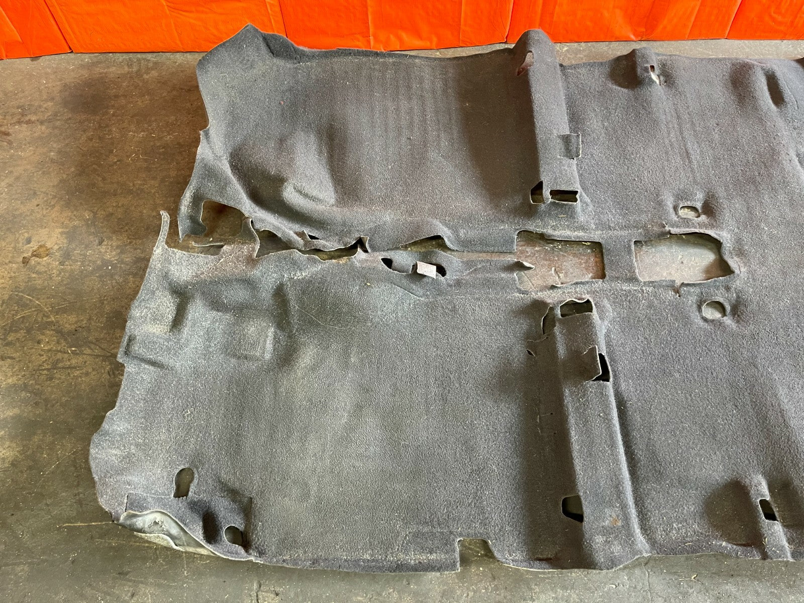 02 05 HONDA CIVIC SI EP3 HATCHBACK   BLACK INTERIOR CARPET   GENUINE OEM FACTORY3