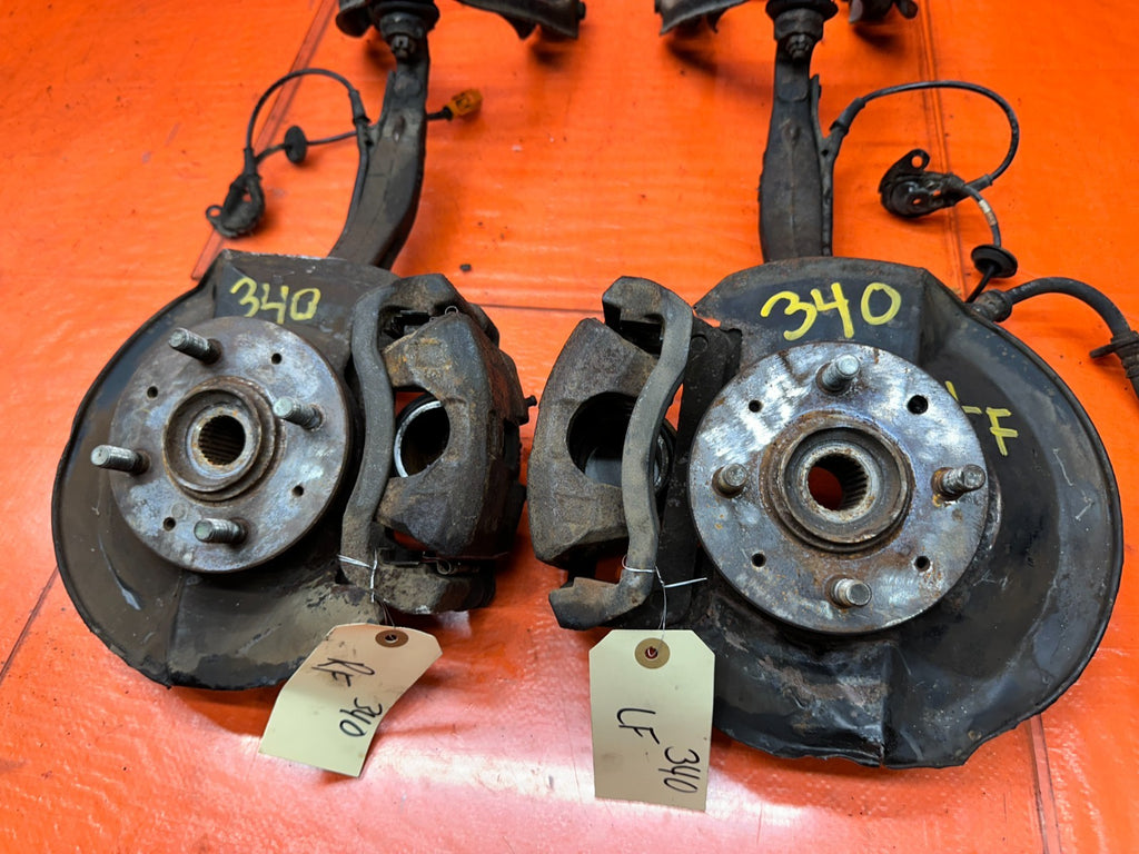 94-01 ACURA INTEGRA FRONT BIG BRAKE SPINDLES KNUCKLES HUB CONVERSION PAIR #34010