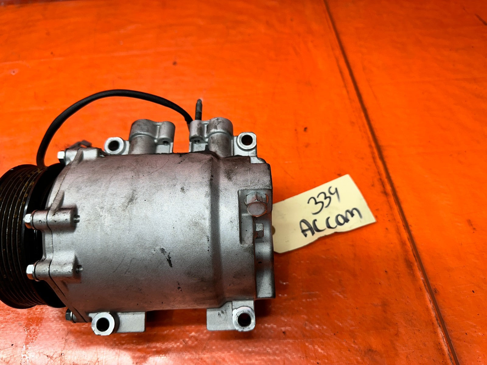 04-05 ACURA TSX 2.4L K24A2 AIR CONDITIONING AC COMPRESSOR PUMP OEM #3396