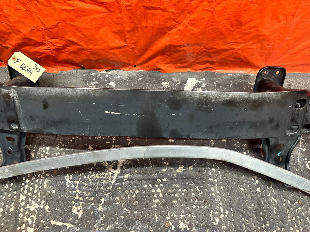 14-15 INFINITI Q50 3.7L AWD FRONT BUMPER IMPACT REINFORCEMENT CRASH BEAM BRACKET5
