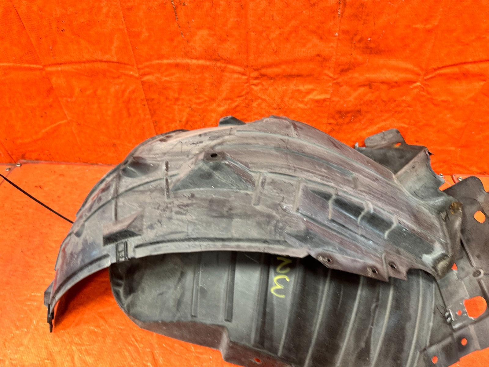 08 15 INFINITI G37 Q60 COUPE CONV LEFT DRIVER FRONT FENDER SPLASH LINER OEM #32911