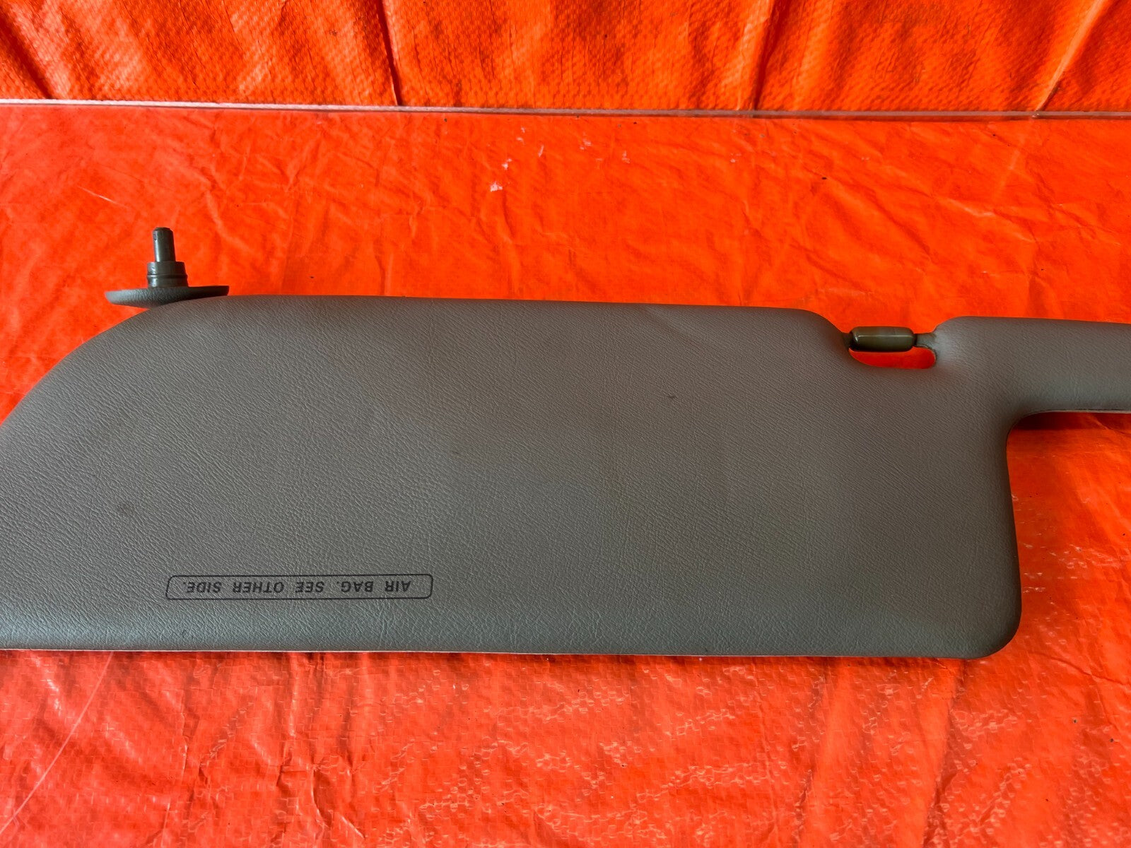 95 96 HONDA PRELUDE   SUN VISOR   PASSENGER RIGHT SIDE   GRAY COLOR   OEM #1386