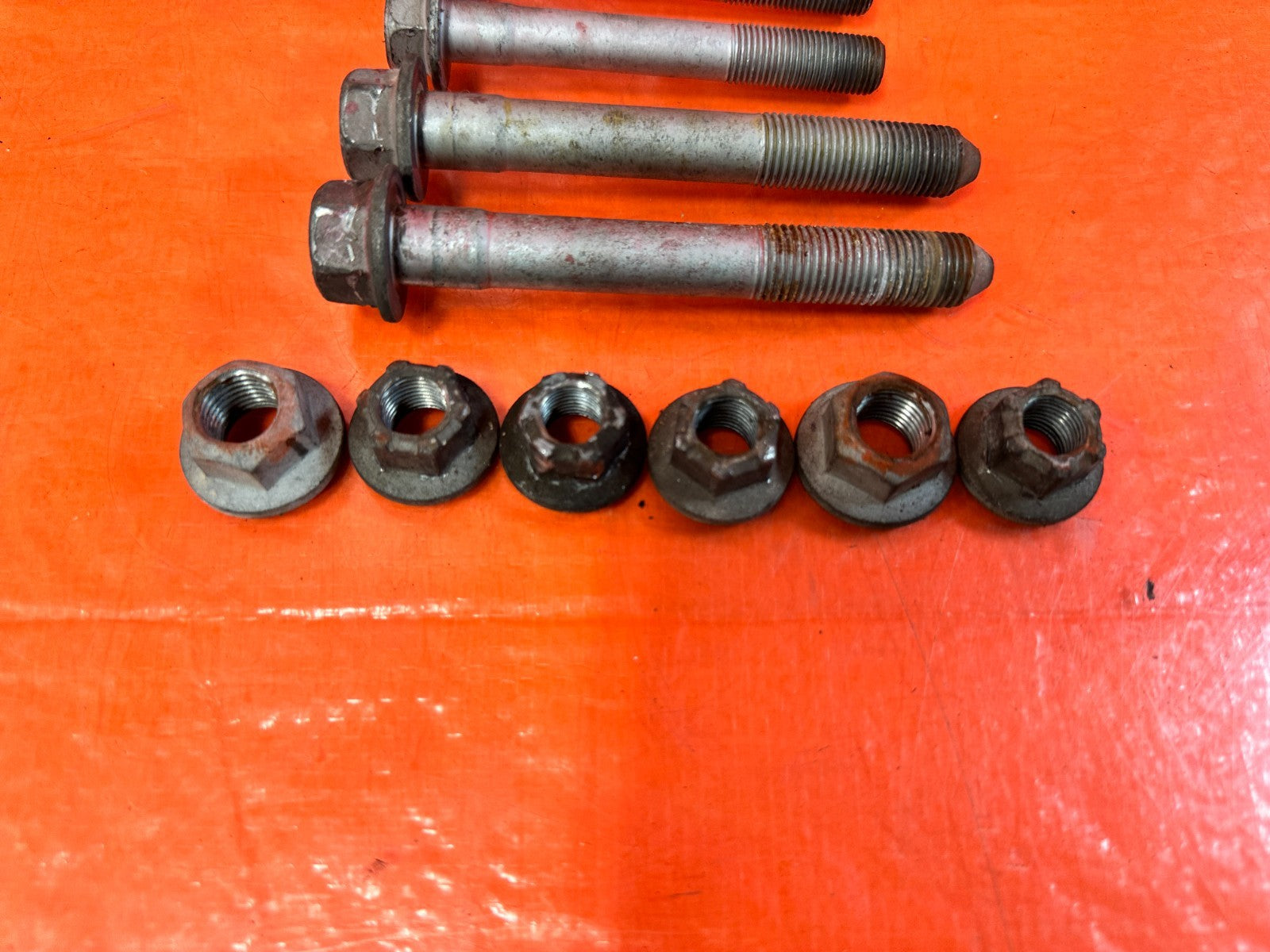 08 15 INFINITI G37 & Q60  LEFT RIGHT FRONT LOWER CONTROL ARM BOLTS   OEM #3111
