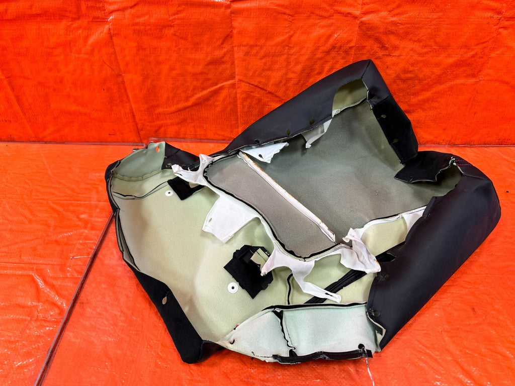 18 20 SUBARU BRZ   DRIVER LEFT REAR LOWER SEAT WRAP SKIN LEATHER OEM #2923