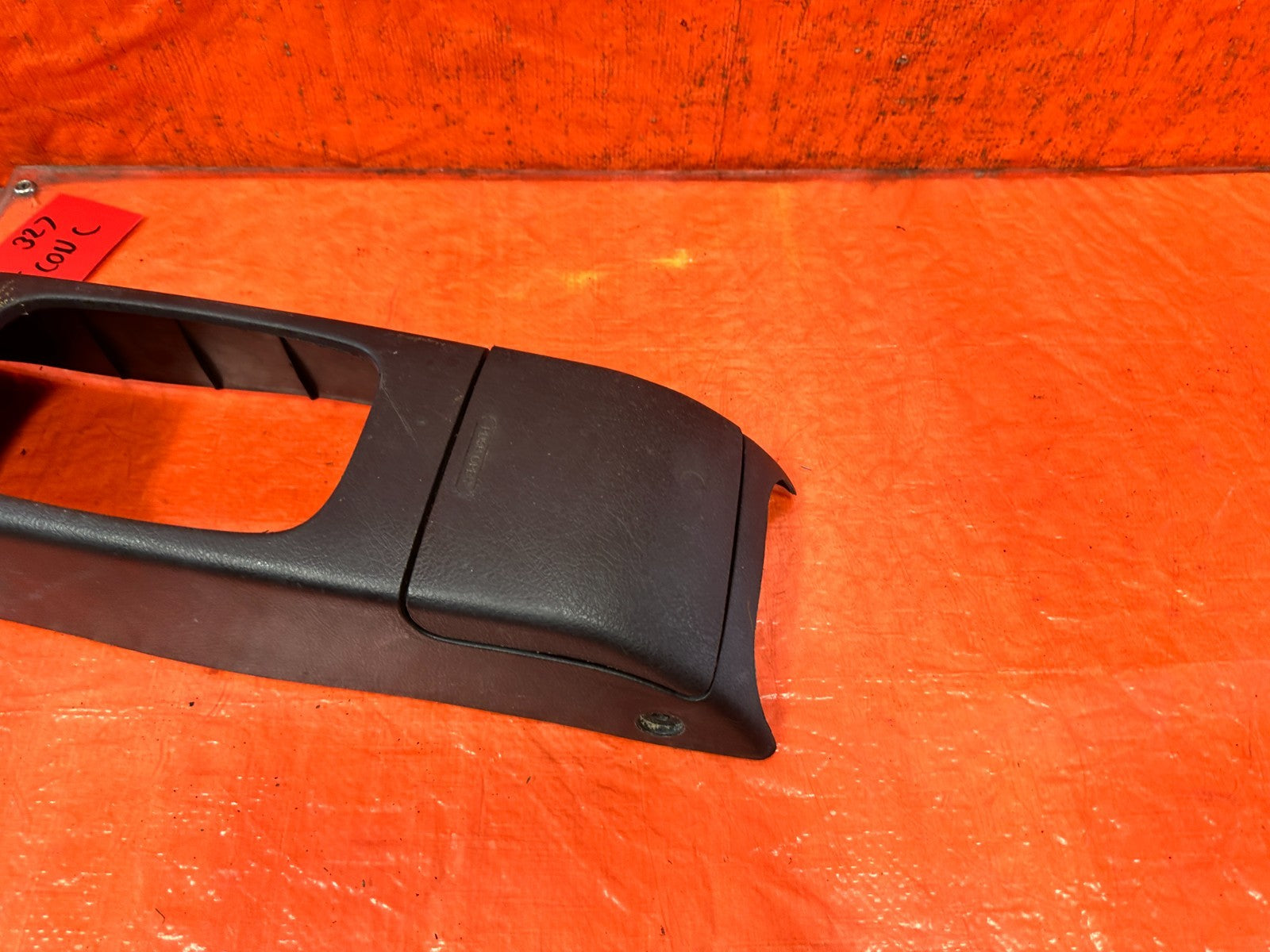 92 95 HONDA CIVIC   5 SPEED MANUAL SHIFTER CENTER CONSOLE TRIM BEZEL OEM #3279