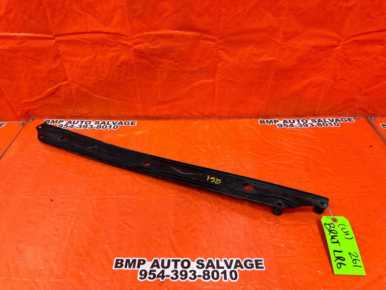 02 10 LEXUS SC430   DRIVER LEFT SUBFRAME BRACE EXTENSION ROD BRACKET   OEM #2610