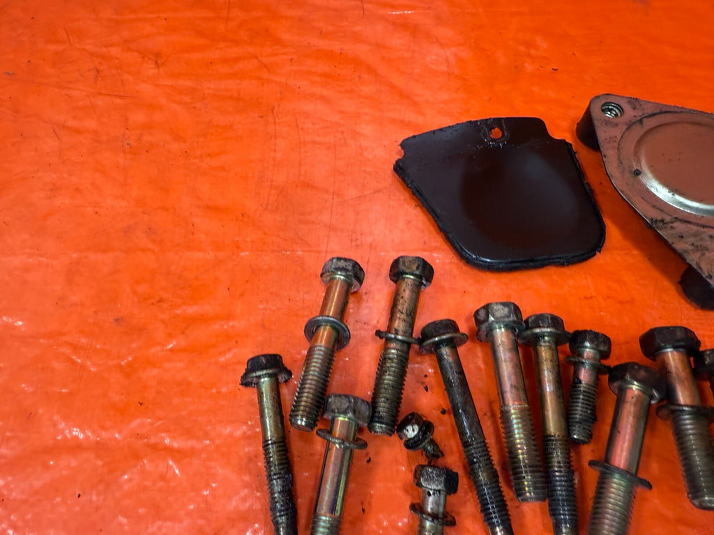 03 07 INFINITI G35 COUPE   VQ35DE AUTOMATIC TRANSMISSION BOLTS HARDWARE OEM 2983
