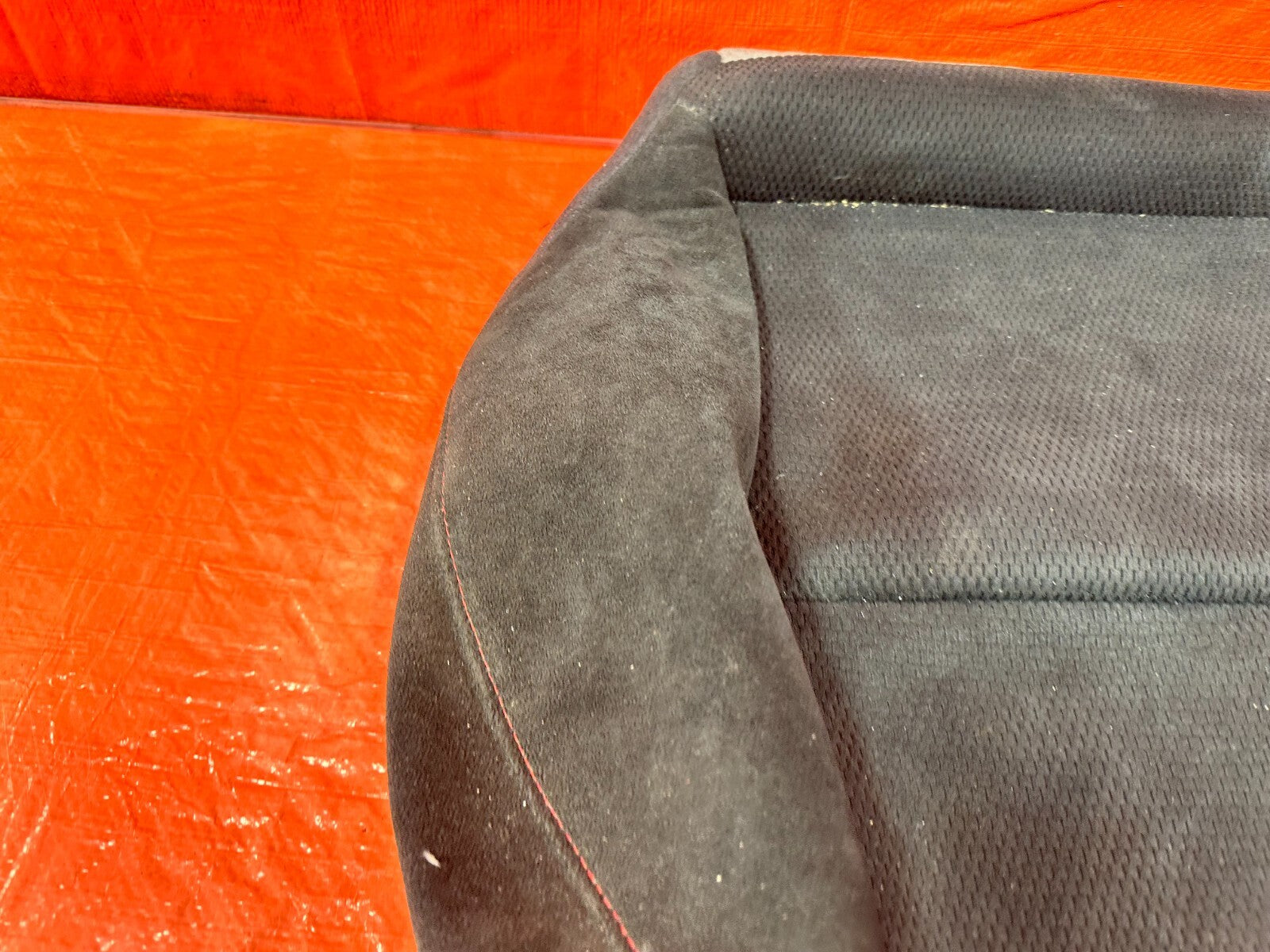 07 08 HONDA CIVIC SI SEDAN    REAR LOWERR SEAT SKIN COVER FABRIC CLOTH   28214