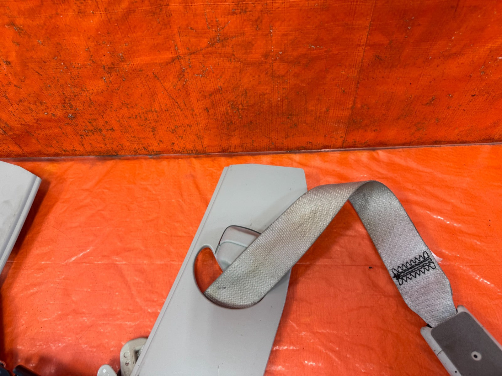 14 23 INFINITI Q50 LEFT & RIGHT FRONT SEAT BELTS SAFETY BELT TAN OEM FACTORY4