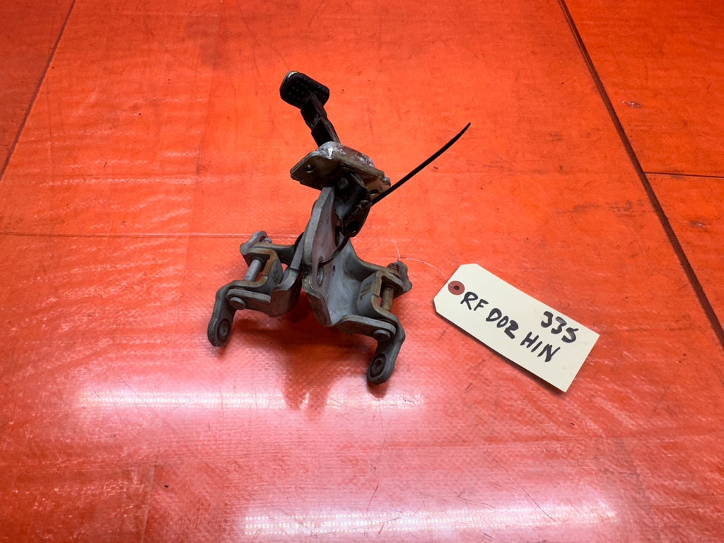 97 01 HONDA PRELUDE 2.2L PASSENGER RIGHT UPPER LOWER DOOR HINGES CHECKER OEM #330