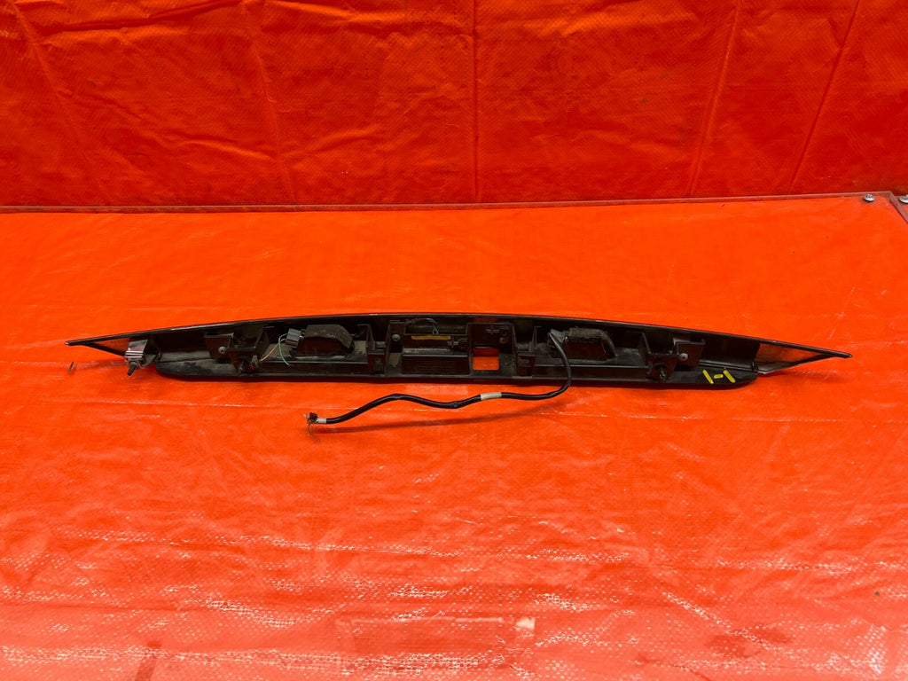 14 17 INFINITI Q50   REAR TRUNK SPOILER FINISH TRIM MOLDING W/O CAMERA OEM #10511