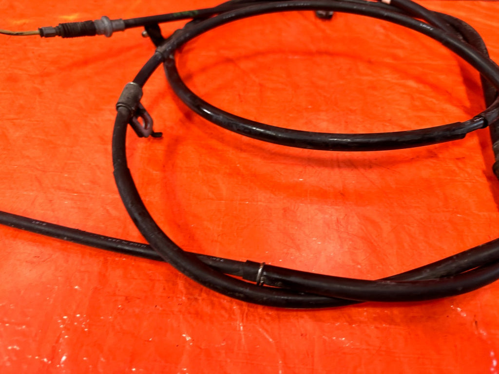 09 11 MAZDA RX8 RX 8EMERGENCY PARKING BRAKE CABLE SET CABLES LEFT RIGHT OEM 3032