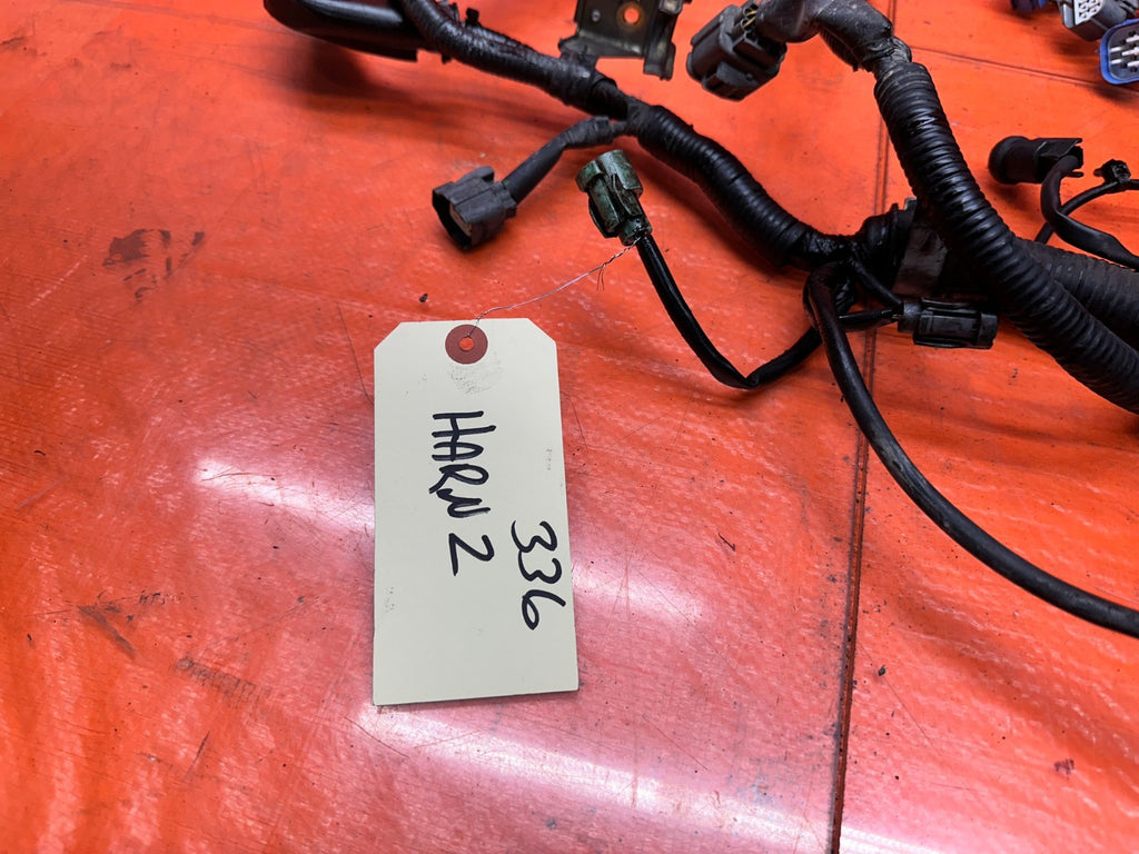 97 01 HONDA PRELUDE 2.2L H22A ENGINE MOTOR MAIN WIRE WIRING HARNESS OEM #33612