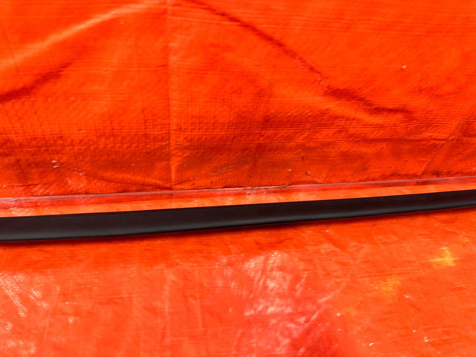 09 14 ACURA TSX   DRIVER LEFT REAR DOOR   WEATHER STRIP TRIM SEAL GASKET OEM 2796
