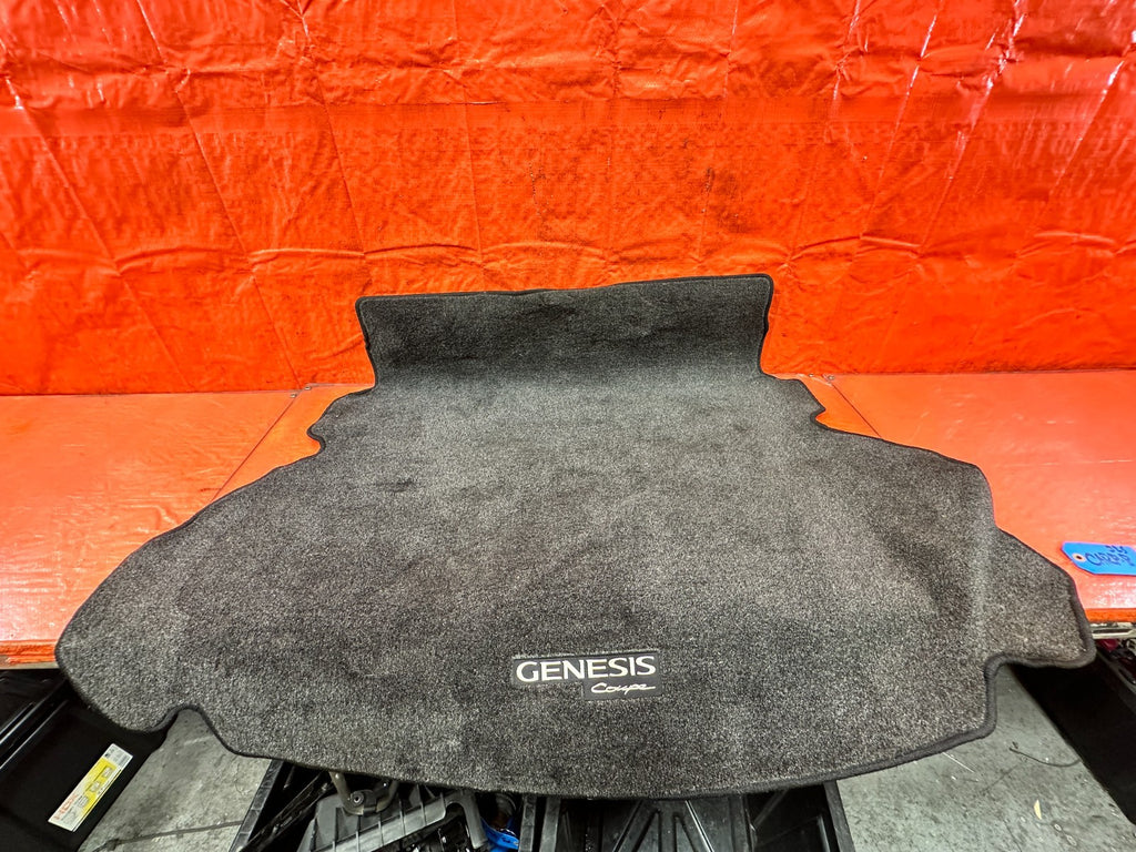 12 14 HYUNDAI GENESIS COUPE BK2 2.0L   TRUNK LINING CARPET TRIM MAT   OEM #3250