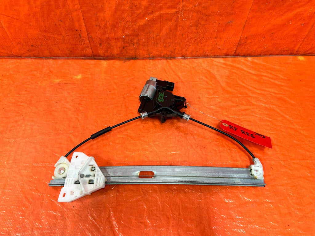09 11 MAZDA RX8 RX 8   PASSENGER RIGHT FRONT WINDOW REGULATOR   OEM #3034