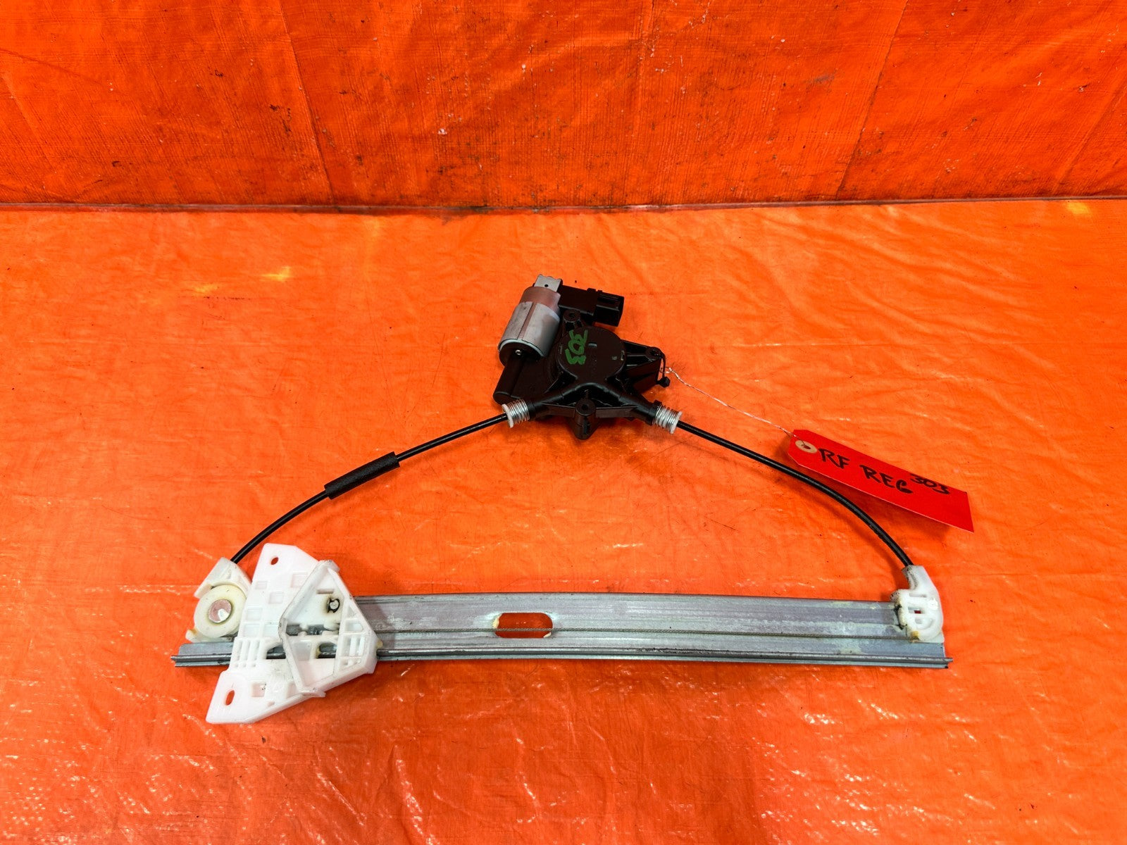 09 11 MAZDA RX8 RX 8   PASSENGER RIGHT FRONT WINDOW REGULATOR   OEM #3034