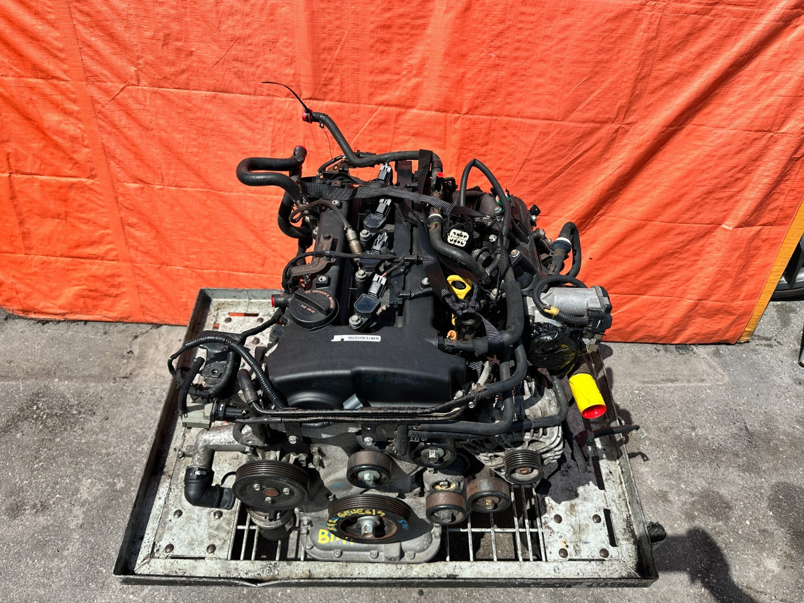 12 14 HYUNDAI GENESIS COUPE BK2 2.0L G4KF   ENGINE MOTOR LONG BLOCK   52K MILES4