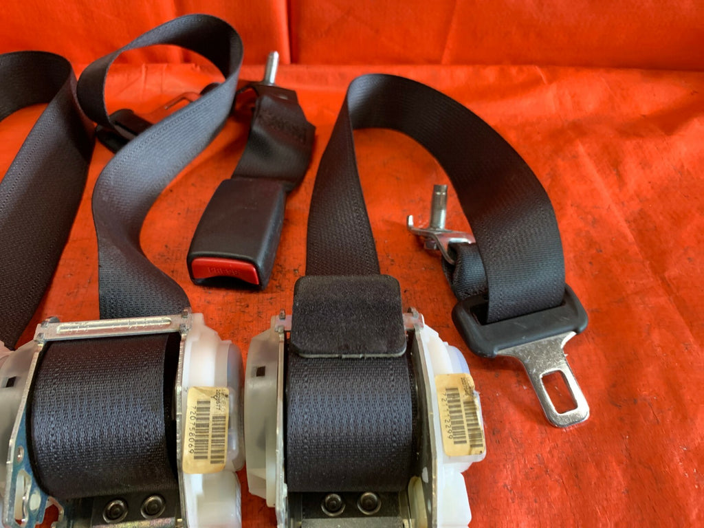 OEM 2008 08 HONDA CIVIC SI COUPE   COMPLETE REAR SEAT BELT SET LEFT RIGHT CENTER4