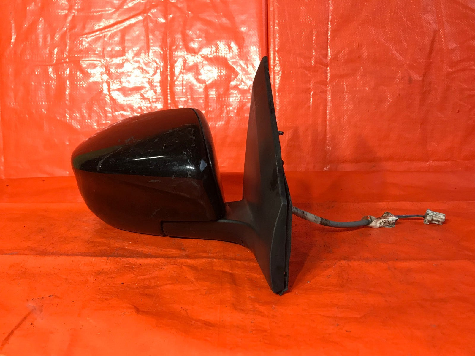 OEM 2014 14 NISSAN SENTRA PASSENGER RIGHT SIDE VIEW MIRROR   BLACK   96301 3SG0B0