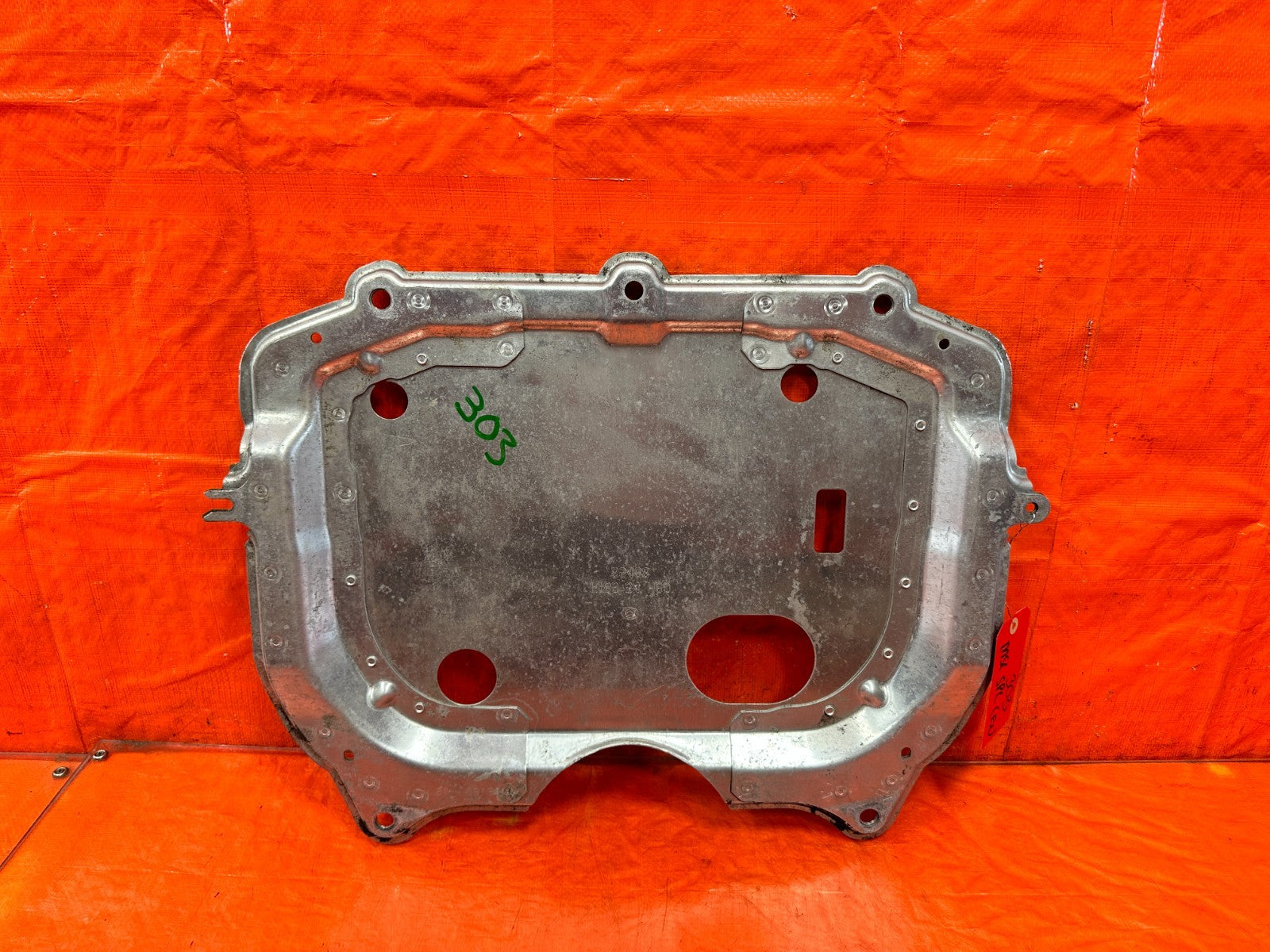 09 11 MAZDA RX8 RX 8   FRONT SKID PLATE METAL SKID PLATE   F189 34 H80   OEM 3030