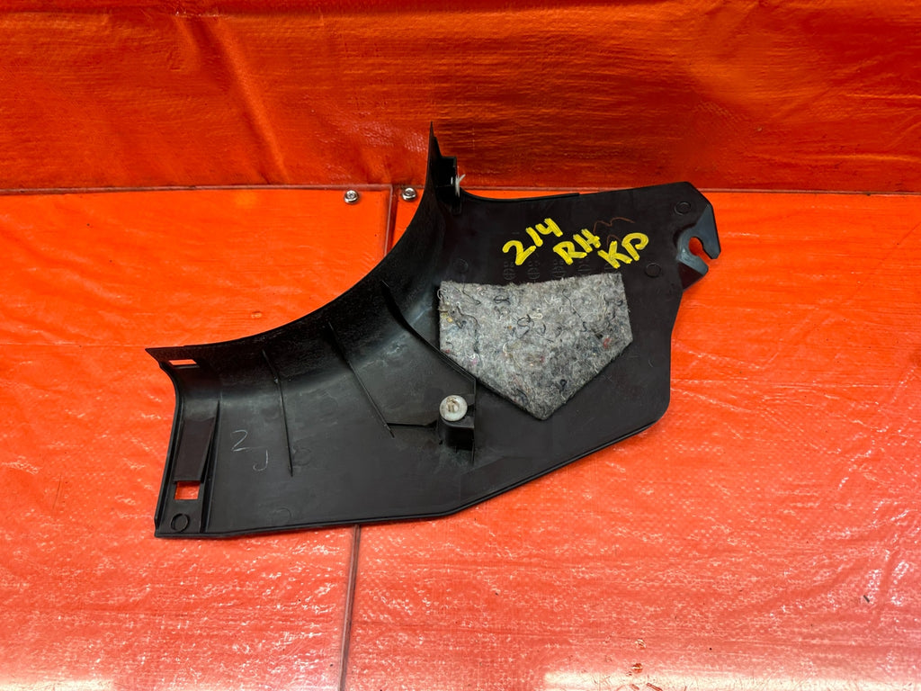 08 15 LANCER EVOLUTION X EVO 10   PASSENGER RIGHT KICK PANEL   OEM FACTORY #2148