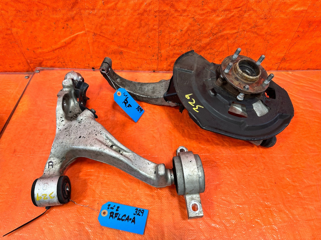 08 15 INFINITI G37 Q60 RWD RIGHT FRONT KNUCKLE SPINDLE LOWER CONTROL ARM #3290
