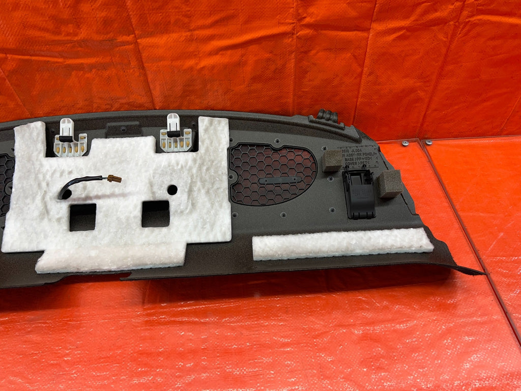 08 15 INFINITI G37 Q60 COUPE REAR SPEAKER COVER TRAY TRUNK LINING LINER TRIM 16913